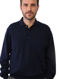 Πλεκτό Πουλόβερ Polo – 50% Merino Wool-50%PAC