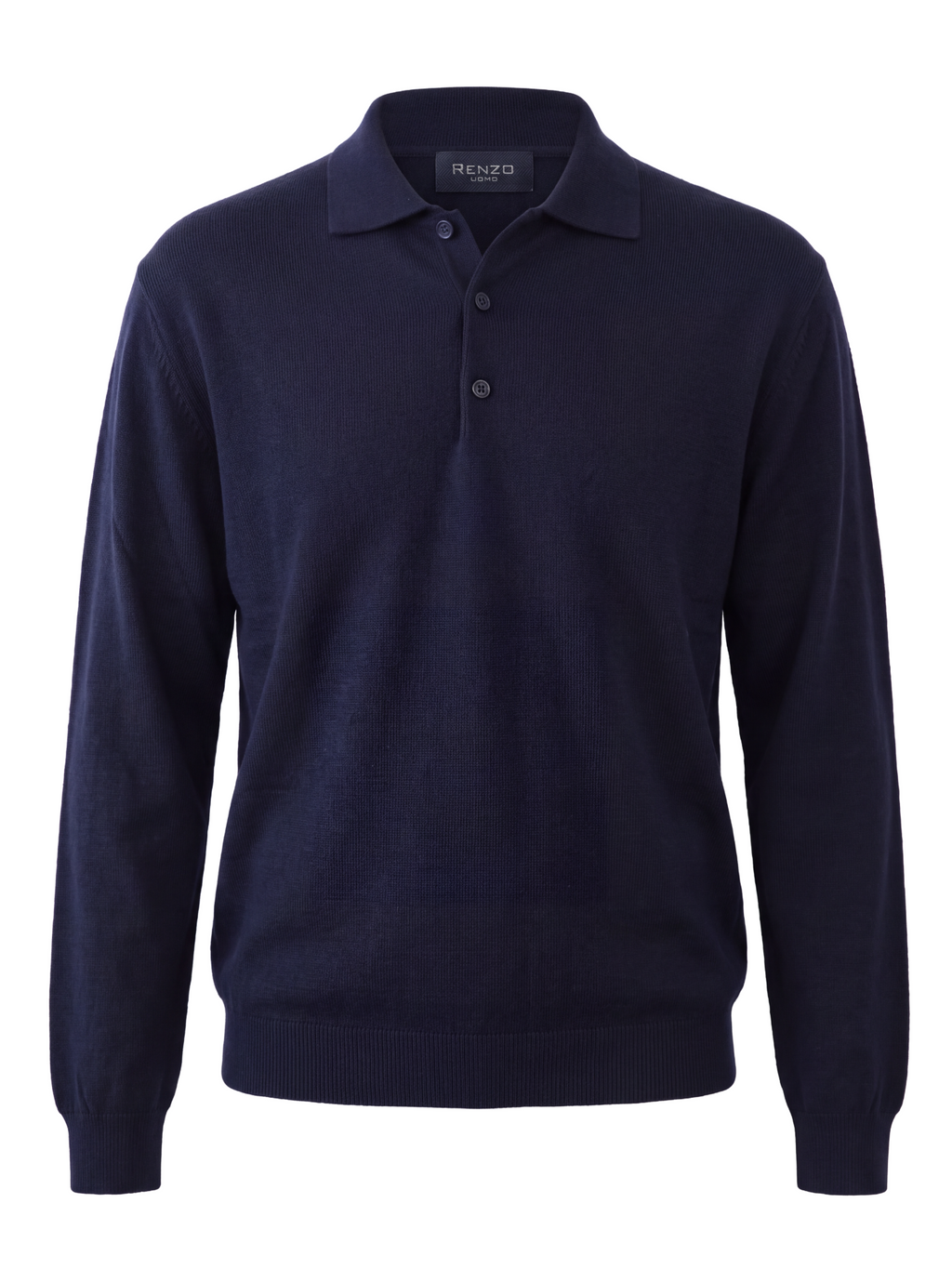 Πλεκτό Πουλόβερ Polo – 50% Merino Wool-50%PAC