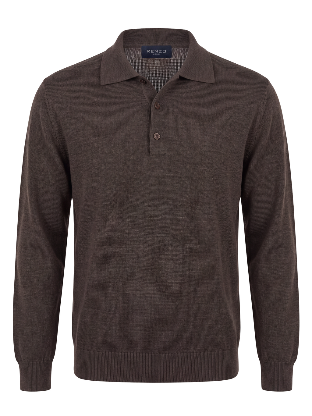 Πλεκτό Πουλόβερ Polo – 50% Merino Wool-50%PAC