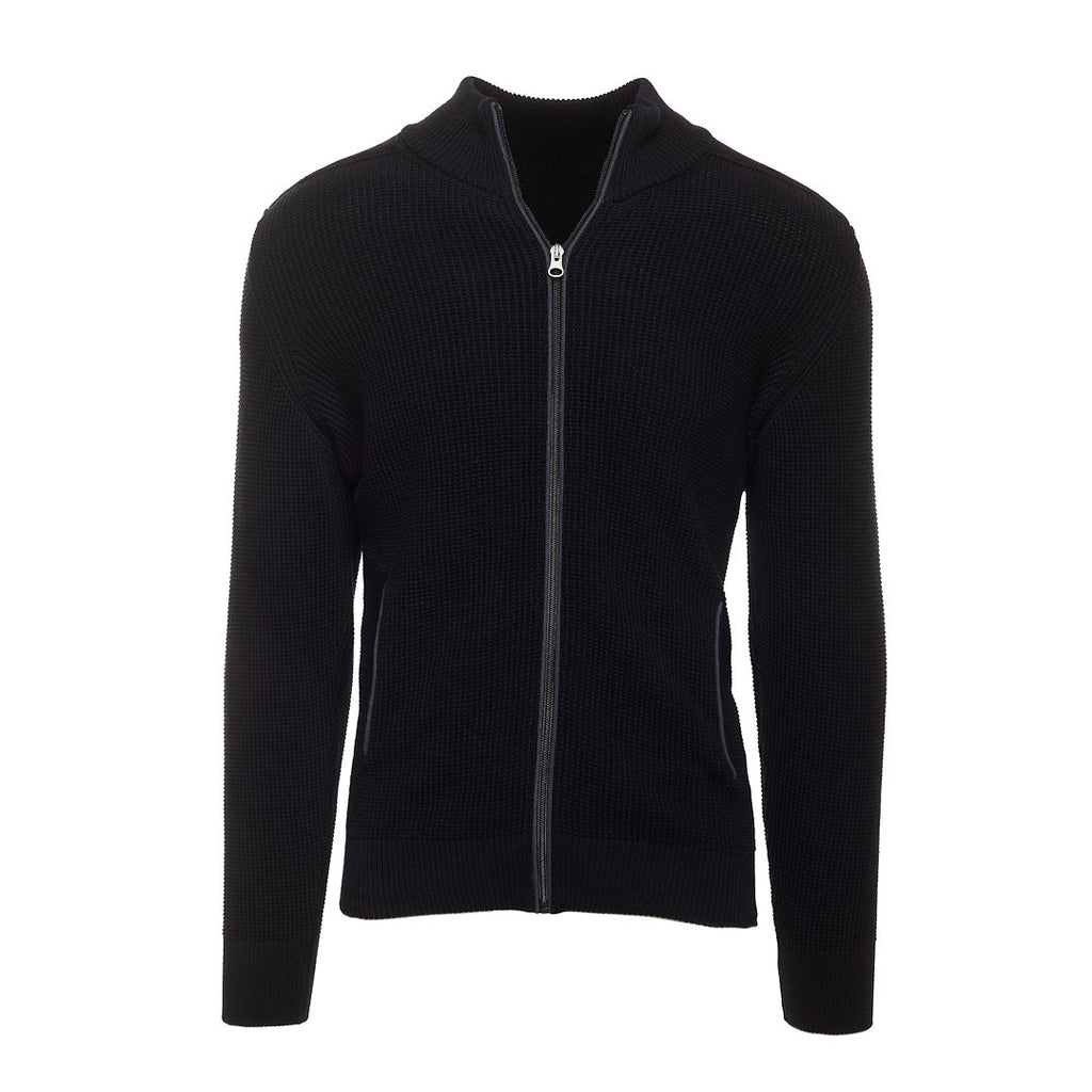 Gilet homme en maille Renzo Uomo bleu